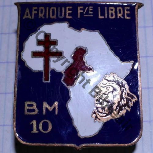 BM FFL  10eBat MARCHE AFRIQUE BOUCHE MARRON  Fab LE CAIRE  FSE ecriture moderne Src.ffl06cine 390EurInv 